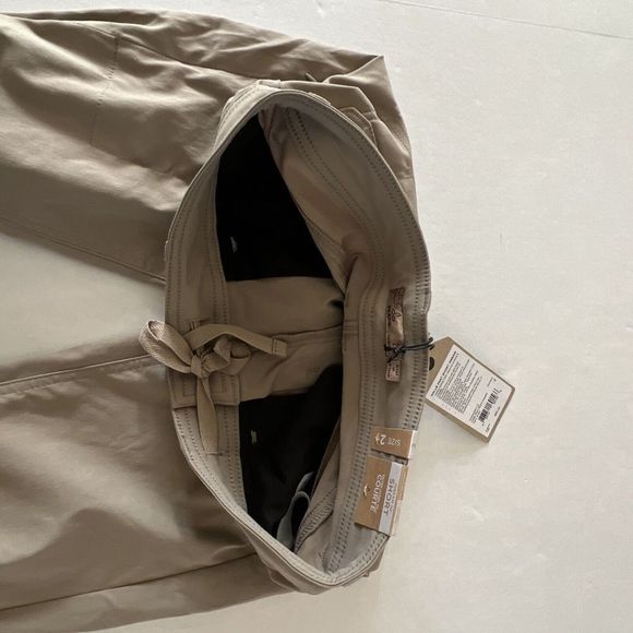 PrAna Women Sz 2 Inseam 30” Halle Pants Khaki Beige Hiking Roll Up Leg $89 - Picture 13 of 16